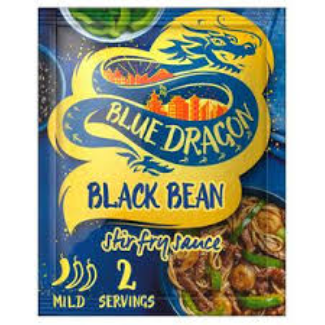 BLUE DRAGON BLACK BEAN STIR FRY SAUCE 120G